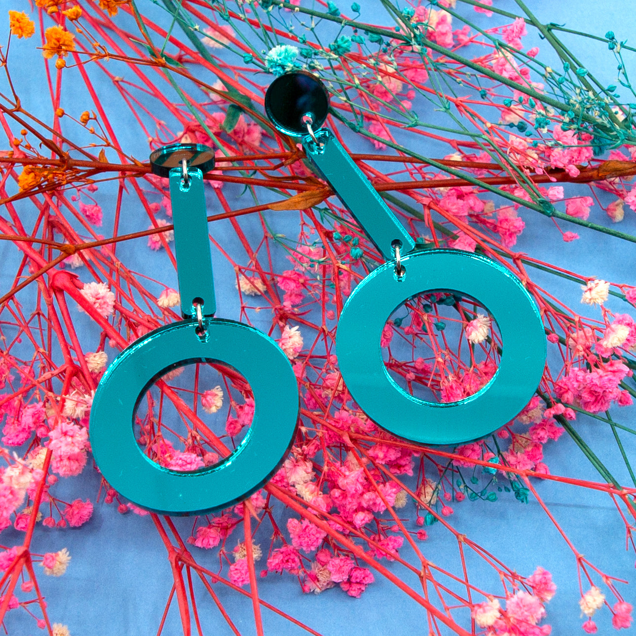 ISSY NO.1 // TEAL MIRROR