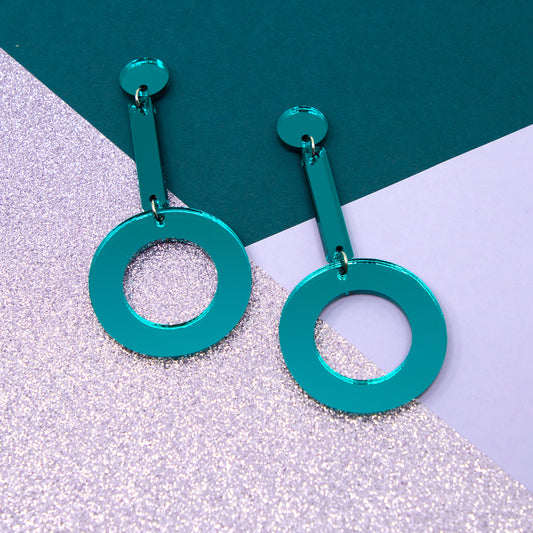 ISSY NO.1 // TEAL MIRROR